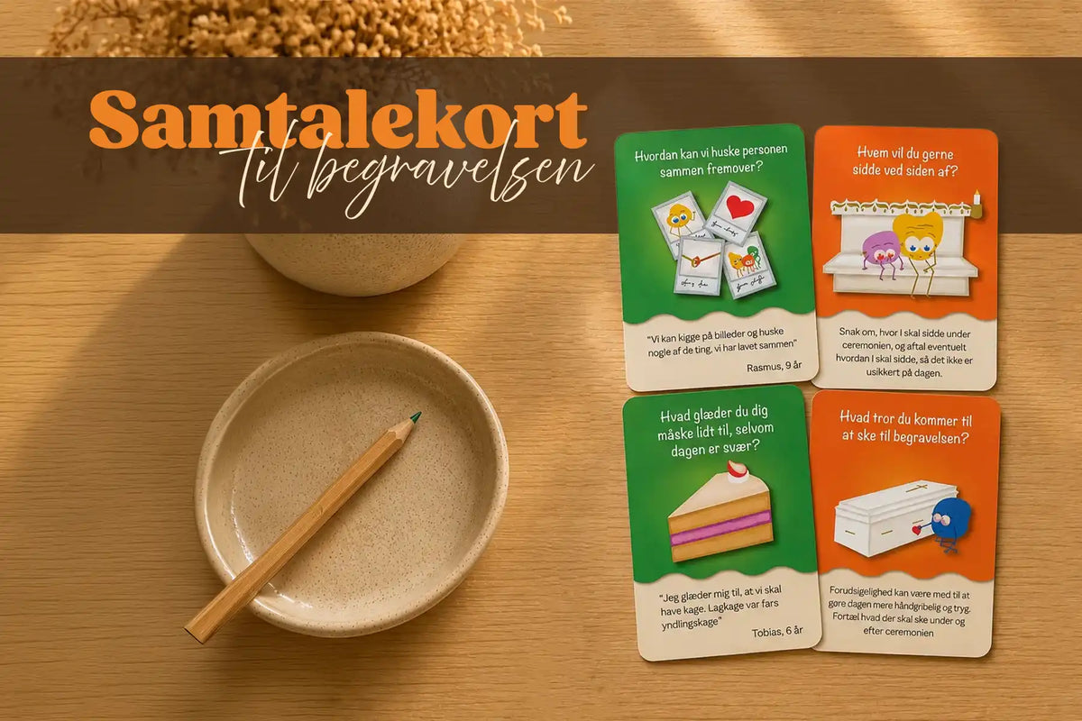 Hvorfor vores samtalekort til begravelsen fungerer