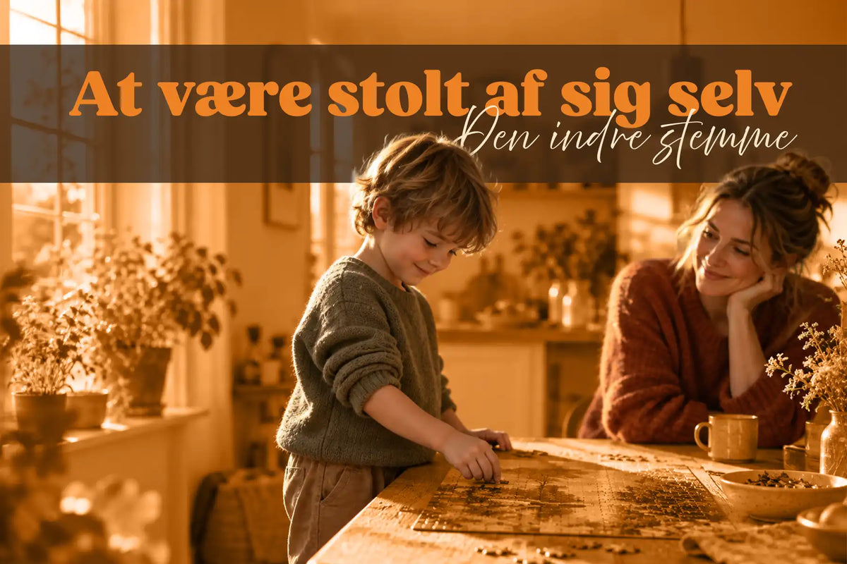 Hvordan hjælper man et barn med at være stolt af sig selv?